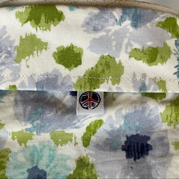 John Lennon Button Up Shirt XL Floral Pattern Shirt Long Sleeve T250 - Picture 8 of 11